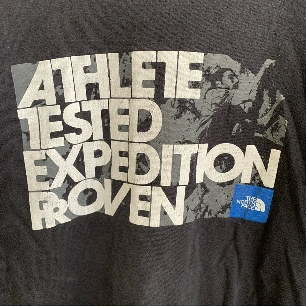 North Face Athlete Tested Expedition Proven Tee Shirt Size Large